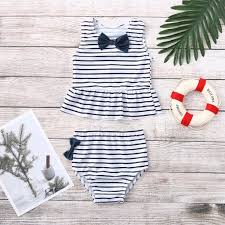 Long sleeve bathing suit rashgurad swimwear with long sleeves,designed with high collar to avoid scratch for optimal sun protection.effectively resist ultraviolet ray, protect children's skin. Children Swimwear Girls Kids Baby Girl Bow Swimsuit Striped Bathing Suit Bikini 2pc Set Swimwear Costumi Da Bagno Bimbaa1 Swimwear Aliexpress