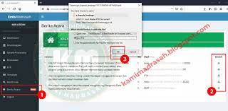Sahabat operator jenjang pendidikan roudhotul athfal (ra) semuanya, perlu anda ketahui saat ini emis ra online sudah bisa dipergunakan. Cara Download Dan Cetak Bap Emis Madrasah Online Tahun 2020 Idn Paperplane