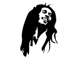 Bob Marears Bob Marley Colouring Pages Page 2 Silhouette Art Stencil Printing Art