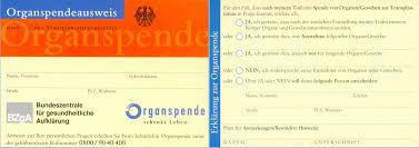 Organspendeausweis Immer Mitfuhren Kieler Nierenwoche
