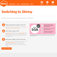 If your phone has been used on the skinny network for less than 9 months, an unlock fee is payable to obtain the unique unlock code. 5gb Of Rollover Data When You Port Your Number Skinny 16 Or Over Plans Choicecheapies