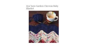 The sunshine chevron baby blanket designed by mari chiba for knitpicks uses a textured combination of knit and purl stitches to create the chevron design in this blanket with a garter stitch border on all sides. 15 Pretty Chevron Blanket Knitting Patterns Tonia Knits