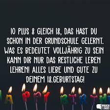 Sprüche Zum 18 Geburtstag