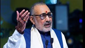 Giriraj Singh Takes Charge As Union Textiles Minister