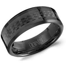 Costco Black Ceramic Men S Wedding Band Wedding Bands Rings For Men Band