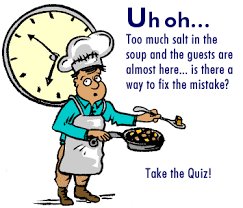 One of the easiest ways to compensate for oversalting is to add dairy. Exploratorium Cooking Conundrum Too Salty You Re Making A
