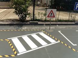 Zebra Crossing Zebra Crossing Road Safety Park