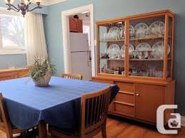 Leave it natural or choose from over 30 different cherry wood. Gibbard Solid Cherry Dining Room 12 Piece Set Table Buffet Hutch For Sale In Nepean Ontario Classifieds Canadianlisted Com