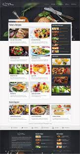 Eleon Food Recipes Html Template Food Website Recipes Food
