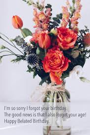 85 Happy Belated Birthday Wishes For Friends And Family I want to say thank you to my sweet sister, for being the most loving and caring sister in this world. 85 happy belated birthday wishes for