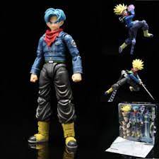 Roll over image to zoom in click on image to zoom / s.h. 2021 Dragon Ball Z Trunks Pvc Saiyan S H Figuarts Action Figure Ebay