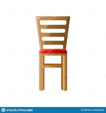 Maybe you would like to learn more about one of these? Chaise En Bois Avec Le Dos De Lamelle Et Le Siege Tapisse Rouge Mou Illustration De Vecteur Illustration Du Presidence Fond 142877892