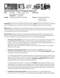 With rough pointers to the finer details of the characters behaviour. Argumentative Essay 3 Proposal Argument