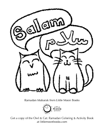 This ramadan coloring sheet shows children embracing each other. Muslim Coloring Pages Free Muslim Coloring Printables Little Moon Children S Books