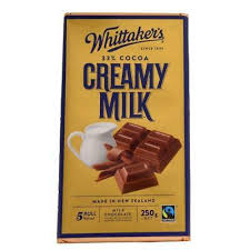 Crafting new zealand's finest chocolate since 1896. Whittaker S Creamy Milk Fairtrade Vollmilchschokolade 250 G Ebay