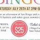 Hawaiin Luau Bingo