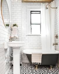 The 15 Best Tiled Bathrooms On Pinterest Living After Midnite Black White Bathrooms Bathroom Inspiration Gorgeous Bathroom