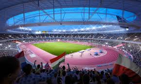 Get ready for the women's world cup! National Athletics Center Budapest Sports Facility E Architect