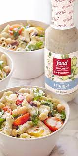Food network kitchen inspirations salad dressings (srp $3.49) and cooking sauces (srp $3.49) are available in the salad dressing and marinade aisles of grocery stores. Feta Herb Vinaigrette Is The Secret To Your Best Greek Salad Yet Find This Food Network Kitchen Inspiration Food Network Recipes Best Greek Salad Pasta Dishes