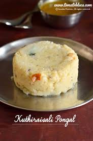 Tomato Blues Kuthiravali Ven Pongal Recipe Millet Recipes Recipes Ven Pongal Recipe Millet Recipes