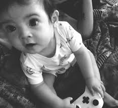 Little gamer in the making ❤️ Daniil Danny Becker