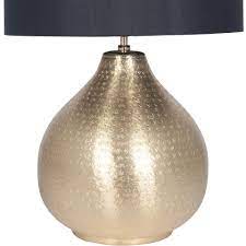 Shop a wide selection of hammered metal pendant lights in a variety of colors, materials and styles to fit your home. Matt Brass Hammered Metal Table Lamp Lighting Ruma