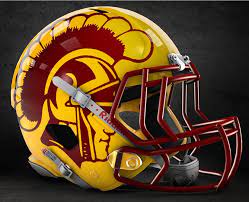 Schutt ncaa usc trojans mini authentic xp football helmet visit the schutt store. Usc Alternate Helmet Design Cool Football Helmets Football Helmets College Football Teams
