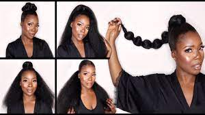 I am always pleased with my experience, i always love my hair, and my hair is very healthy. 5 Easy Ponytail Hairstyles For Black Women Hair Tutorial Youtube