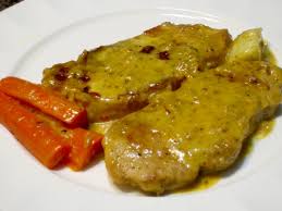 Remove any excess cornstarch and cook meat thoroughly. Pork Chops With Creamy Mustard Sauce My Favourite Pastime