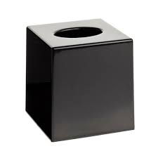 Black Tissue Box Cover | Hotel Products | Bnb Supplies
