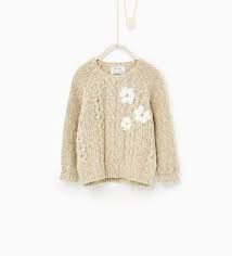 Embroidered Sweater Zara Hirka Bebek
