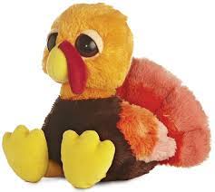 Custom Design Good Quality Plush Turkey Plush Animals Thanksgiving Care Package Animals