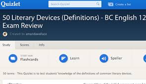 50 Literary Devices Http Quizlet Com 21450317 50 Literary Devices Definitions Bc English 12 Provincial Exam Revie Flashcards 12th Exam Exam Review
