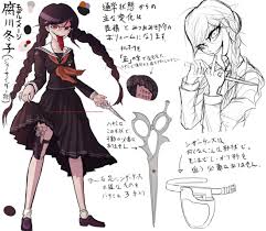 The most common genocide jill material is plastic. File Danganronpa 1 Character Design Profile Genocide Jack Png Danganronpa Character Design Danganronpa Characters