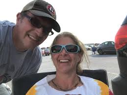 Russell Snyder of Pool house Rocks in Hershey, with a divided sky and his  beautiful wife. Stay safe fanners and keep your eyes open for lots of other  Jemp Radio folk there