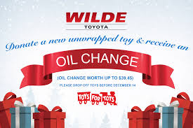 Visit one of our dealerships in madison, west allis and waukesha! Help Wilde Toyota Make The Holidays Special Wilde Toyota