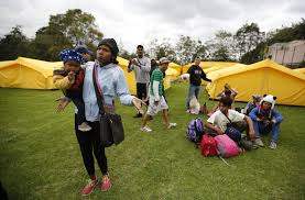 Many venezuelan refugees and migrants make their way to zambrano's grim neighbourhood. Colombia Opens Camp For Venezuela Migrants As Exodus Swells