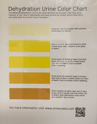 urine hydration chart coolguides