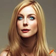 Portrait of anna gilbert with blue eyes and blond hair