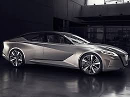 Meet The Nissan Vmotion 2 0 Concept Nissan S Vision Of A Driverless Sedan Concept Cars Nissan Electric Crossover