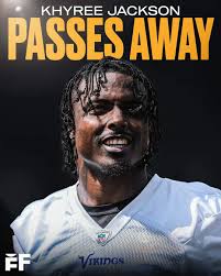 One year ago today, we tragically lost Khyree Jackson at just 24 years old.  Khyree achieved his lifelong dream of being drafted when the Vikings  drafted him in the 4th round. Our