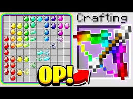 скачать мод на майнкрафт 1 7 10 на радужные вещи How To Craft A 100 000 Rainbow Bow Overpowered Minecraft 1 13 Crafting Recipe Crafting Recipes Rainbow Bow Minecraft Crafts