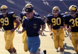 Canham died in 2005, one year before bo schembechler. Michigan Football History Facts Figures Stories April 1 2020 Happy 91st Birthday Anniversary Bo Schembechler Michigan Football History Facts Figures Stories
