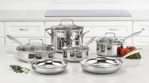Stainless steel professional series cookware set type: Prime Day 2020 Get The Cuisinart 10 Tri Ply Cookware Set On Sale