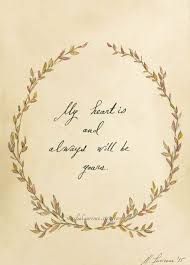 Jane Austen Quote Art Print My Heart Is And Always Will Be Etsy Jane Austen Quotes Jane Austen Love Quotes Art Prints Quotes