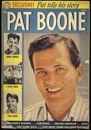 PAT BOONE #1 1959 DC Comics VERY SCARCE Jimmie Rodgers EYDIE GORME Photo  Cover