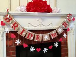Pin By Anyoccasionbanners On Bridal Shower Ideas Winter Bridal Shower Decorations Christmas Bridal Showers Bridal Shower Rustic