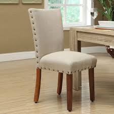 Stretch dining chair covers chair covers for dining room set of 6 parson chair. Traditional Parsons Chair Design Offered In A Classic Neutral Fabric With Wood Legs With A Honey Maple Finish Th Parsons Dining Chairs Dining Chairs Furniture