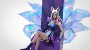 STL file Ahri KDA All Out - League of Legends・Model to download and 3D  print・Cults