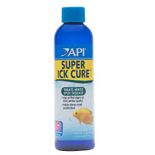 Other methods, such as adding salt, increasing water temperature, and changing the water are also used by fish hobbyists to treat ich infection in an aquarium. Api Super Ick Cure